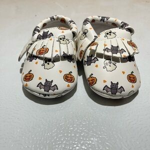 Halloween hard sole baby shoes 0-6 months